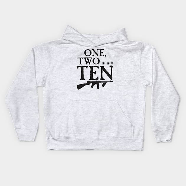 One, Two Kids Hoodie by ZombieNinjas